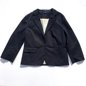 4/$20 GAP Woven Fitted Navy School Blazer sz 6